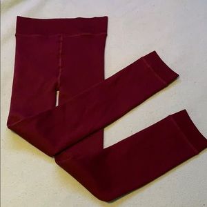 Maroon Leggings/tights
